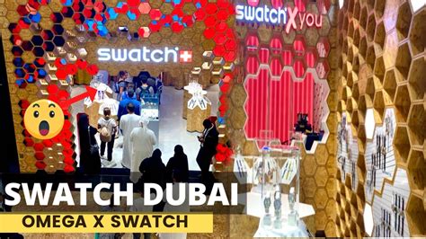 swatch omega dubai.